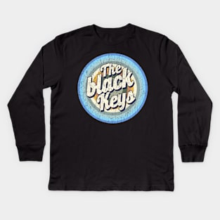 Vintage - the black keys Kids Long Sleeve T-Shirt